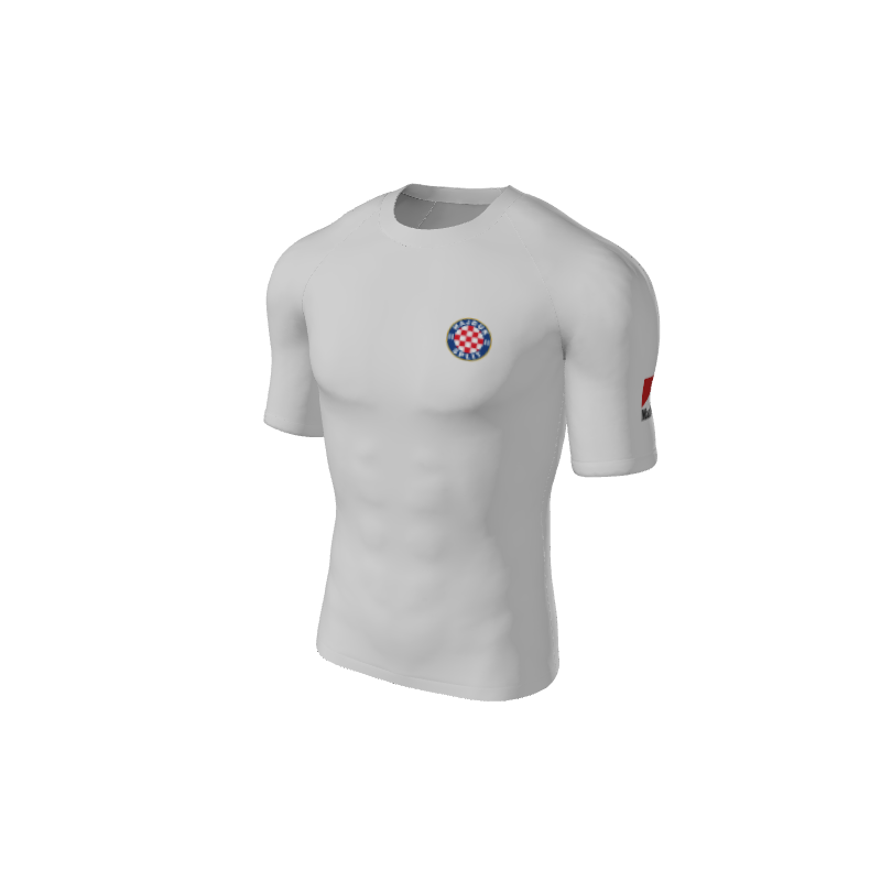 Retro Grappler Custom Single Color Short Sleeve Rash Guard. (x 2)