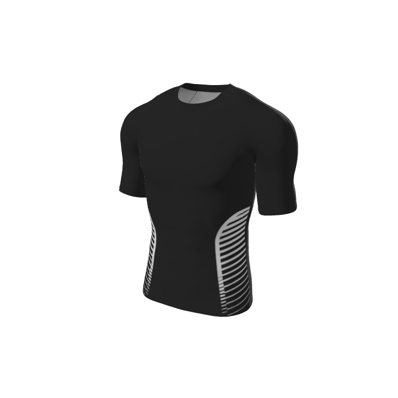 Retro Grappler Custom Sides Short Sleeve Rash Guard. (x 1)