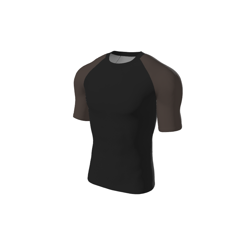 Retro Grappler Custom Halftone Short Sleeve Rash Guard. (x 2)