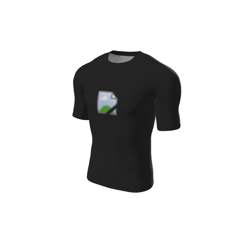 Retro Grappler Custom Single Color Short Sleeve Rash Guard. (x 10)