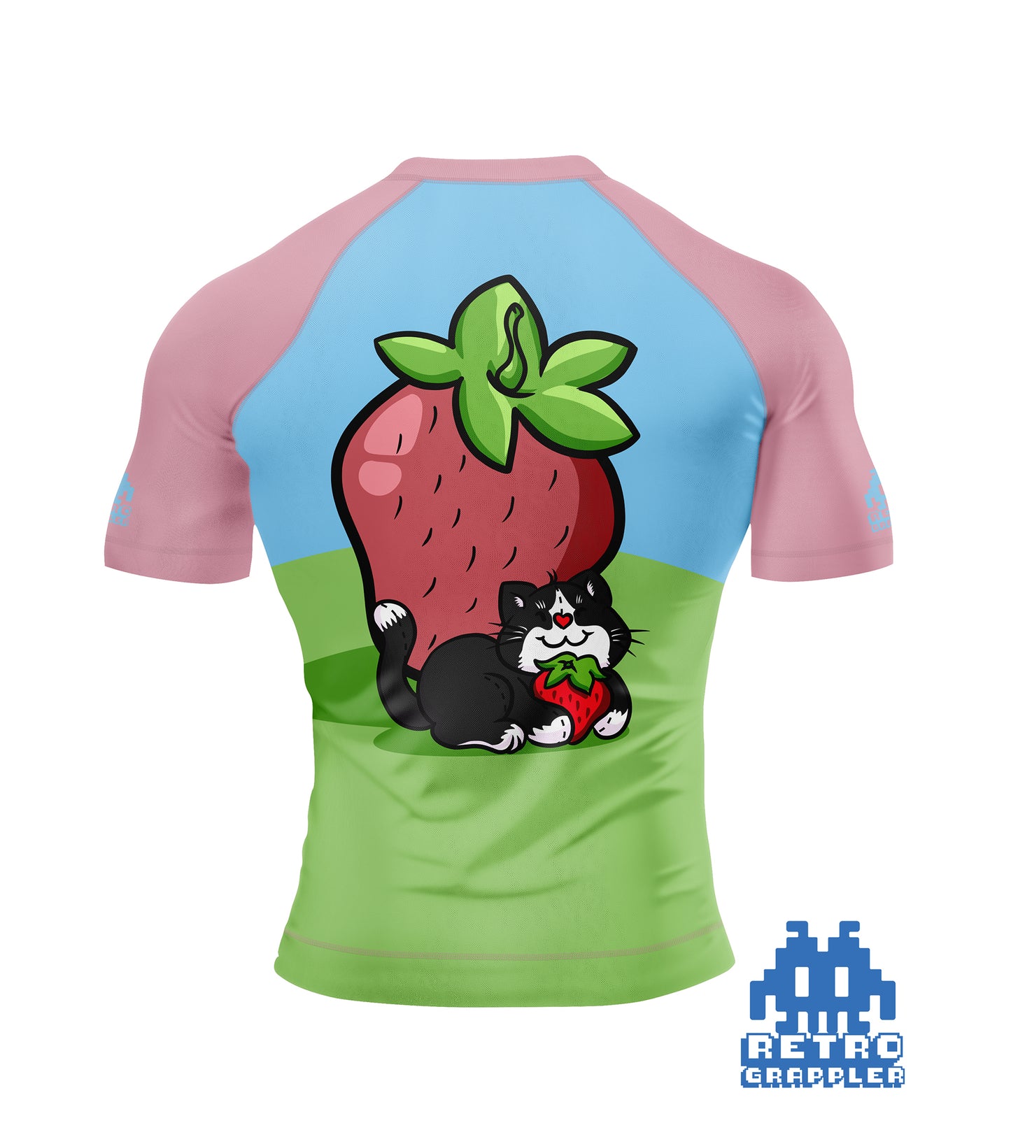 Strawberry Shortchoke - Jiu Jitsu Rashguard PRE-ORDER