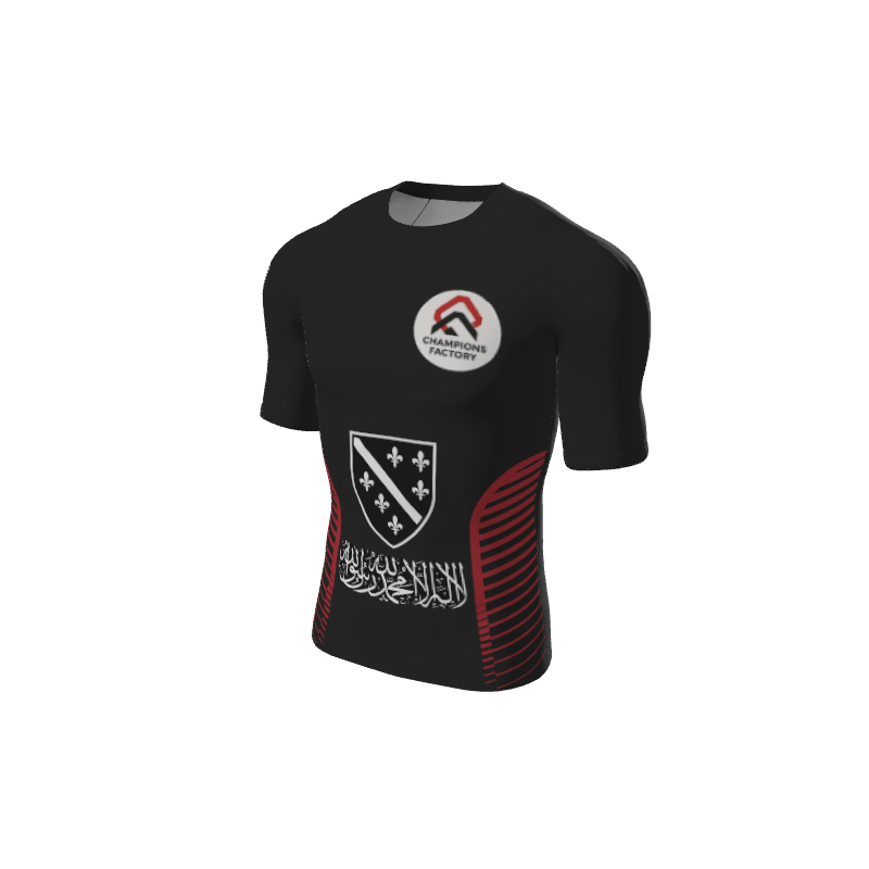 Retro Grappler Custom Sides Short Sleeve Rash Guard. (x 1)