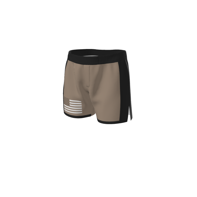Retro Grappler Custom Solid Color Muay Thai Short Grappling or Muay Thai Shorts. (x 1)