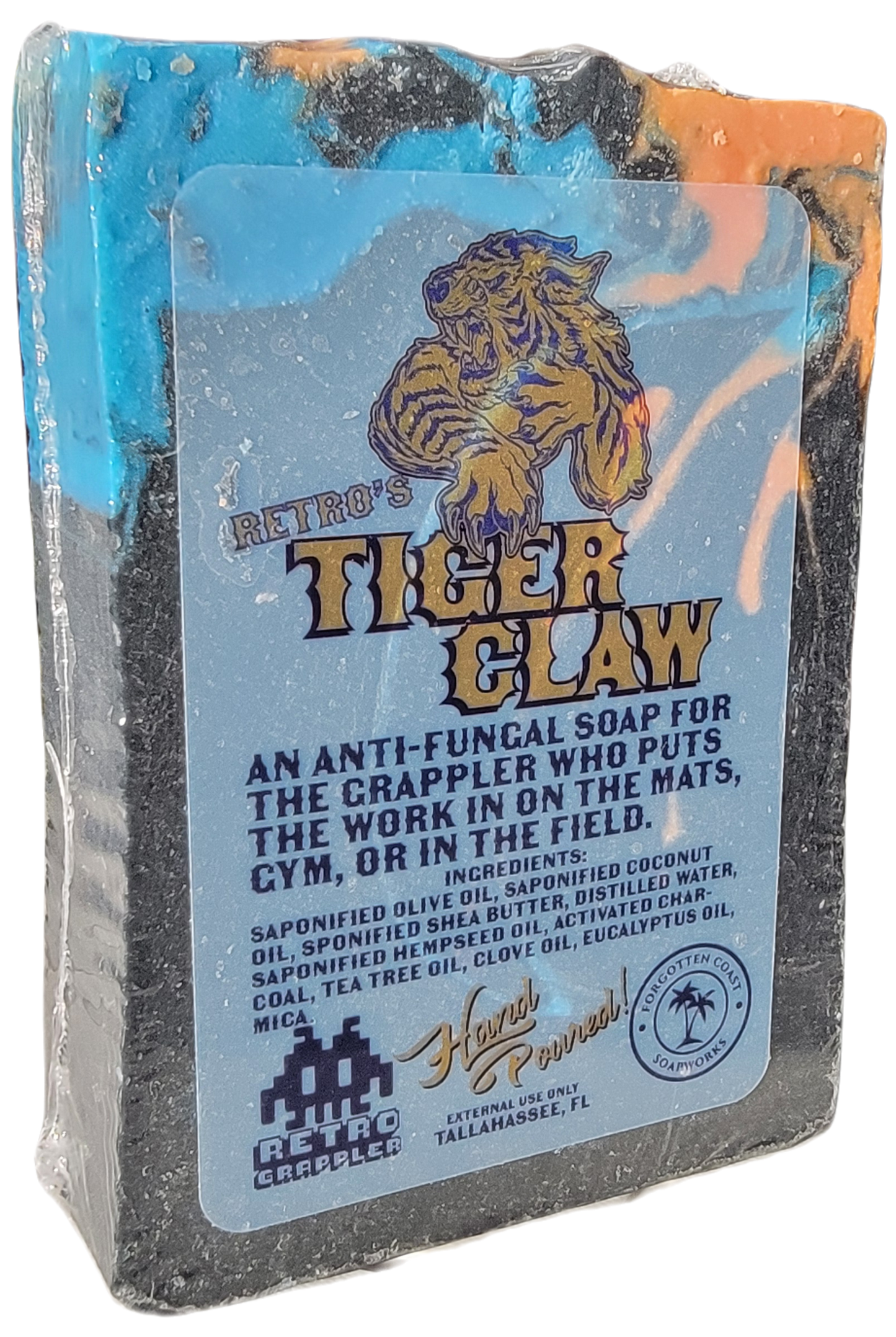 Retro's Tiger Claw Hand Poured Soap