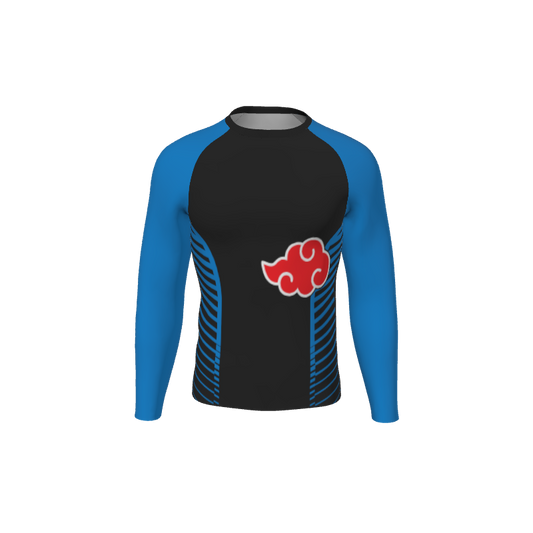 Retro Grappler Custom Sides Long Sleeve Rash Guard. (x 1)