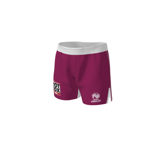 Retro Grappler Custom Solid Color Grappling Short Grappling or Muay Thai Shorts. (x 1)