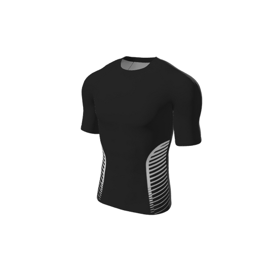 Retro Grappler Custom Sides Short Sleeve Rash Guard. (x 1)