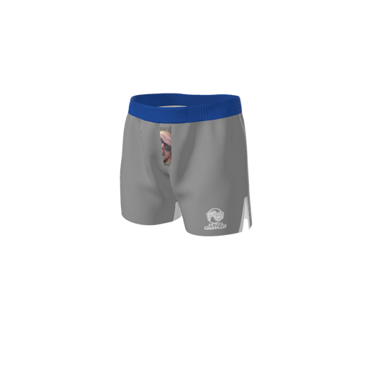 Retro Grappler Custom Solid Color Grappling Short Grappling or Muay Thai Shorts. (x 1)