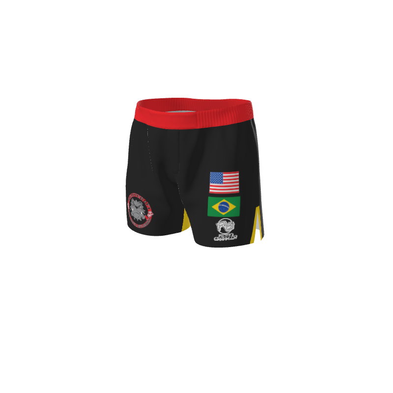 Retro Grappler Custom Solid Color Grappling Short Grappling or Muay Thai Shorts. (x 2)