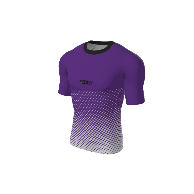 Retro Grappler Custom Halftone Short Sleeve Rash Guard. (x 2)