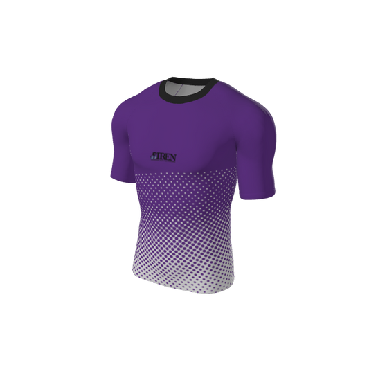 Retro Grappler Custom Halftone Short Sleeve Rash Guard. (x 2)