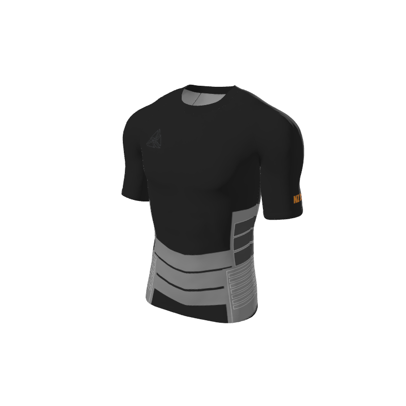 Retro Grappler Custom Square Sides Short Sleeve Rash Guard. (x 10)