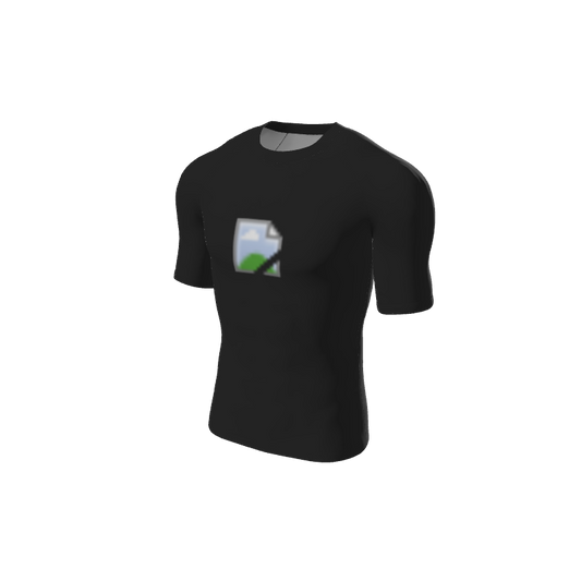 Retro Grappler Custom Single Color Short Sleeve Rash Guard. (x 10)