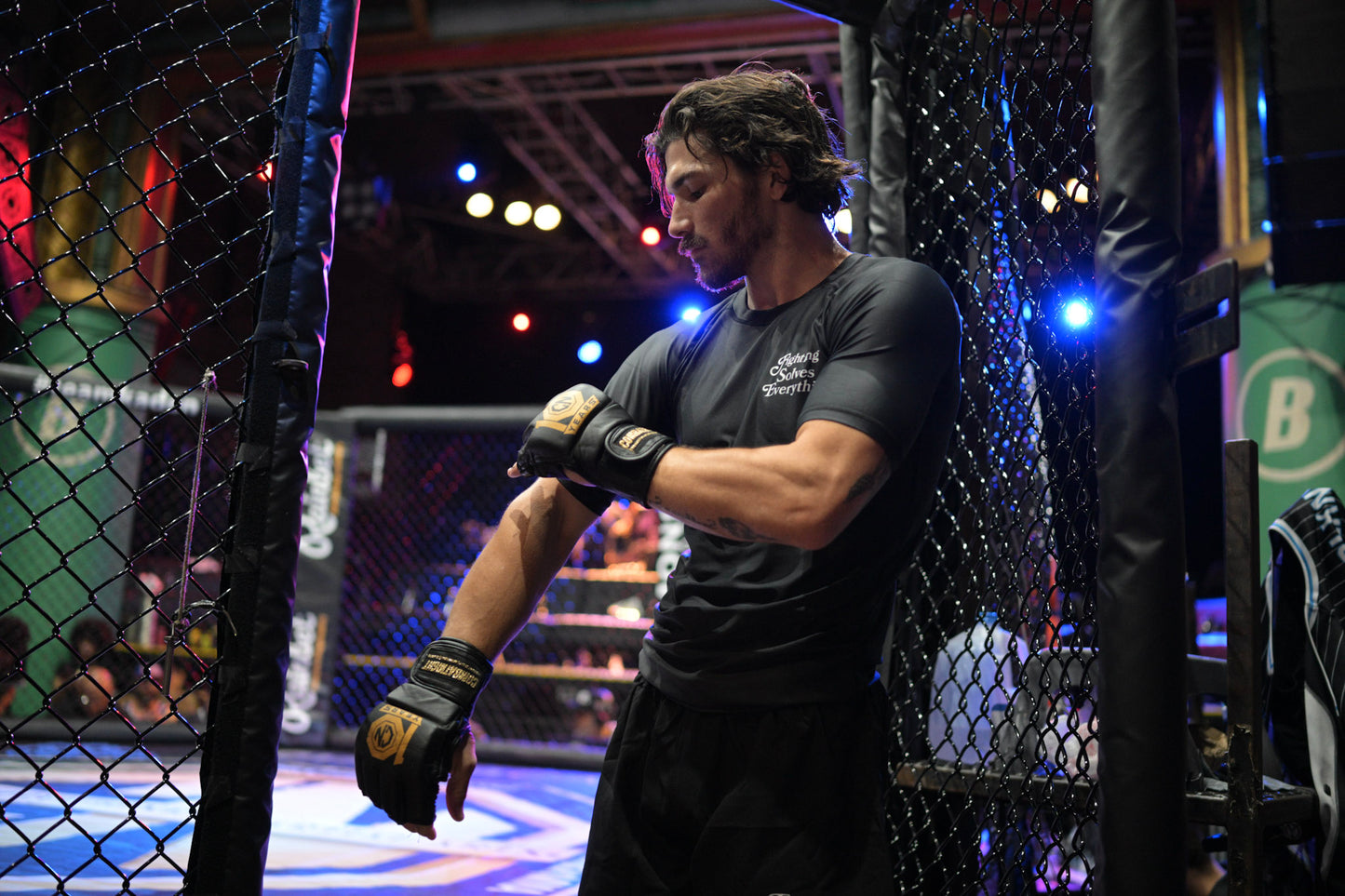 Fighting Solves Everything | Jiu Jitsu Rash Guard