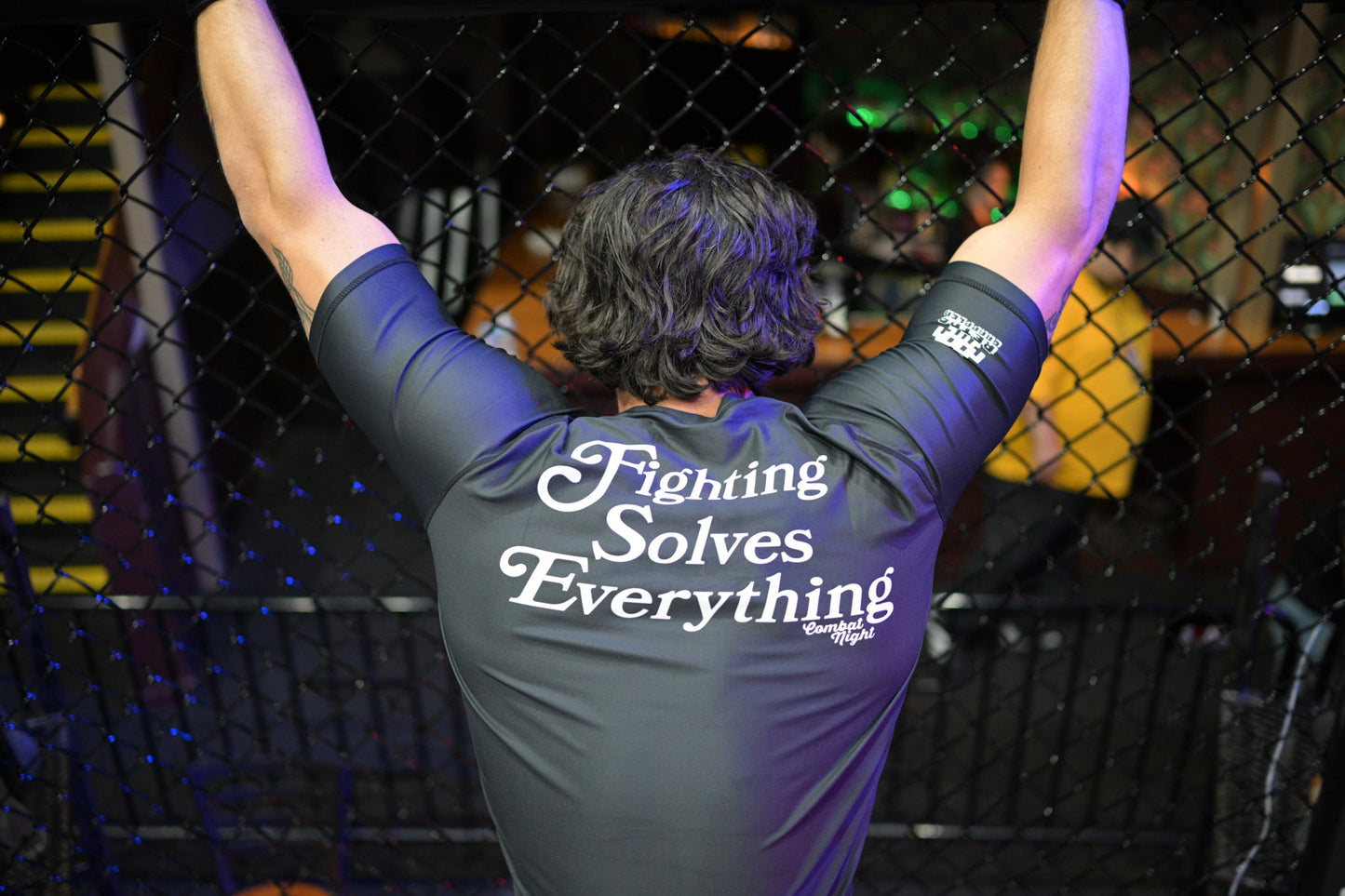 Fighting Solves Everything | Jiu Jitsu Rash Guard