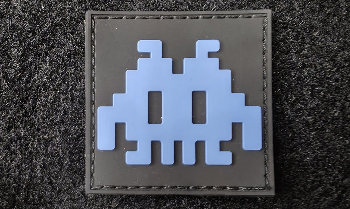 Jiu Jitsu Morale Patch Retro Grappler 8-Bit Logo