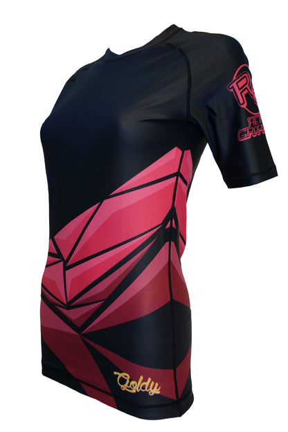 Funky Rash Guards Night Breaks BJJ Rash Guard | Retro Grappler