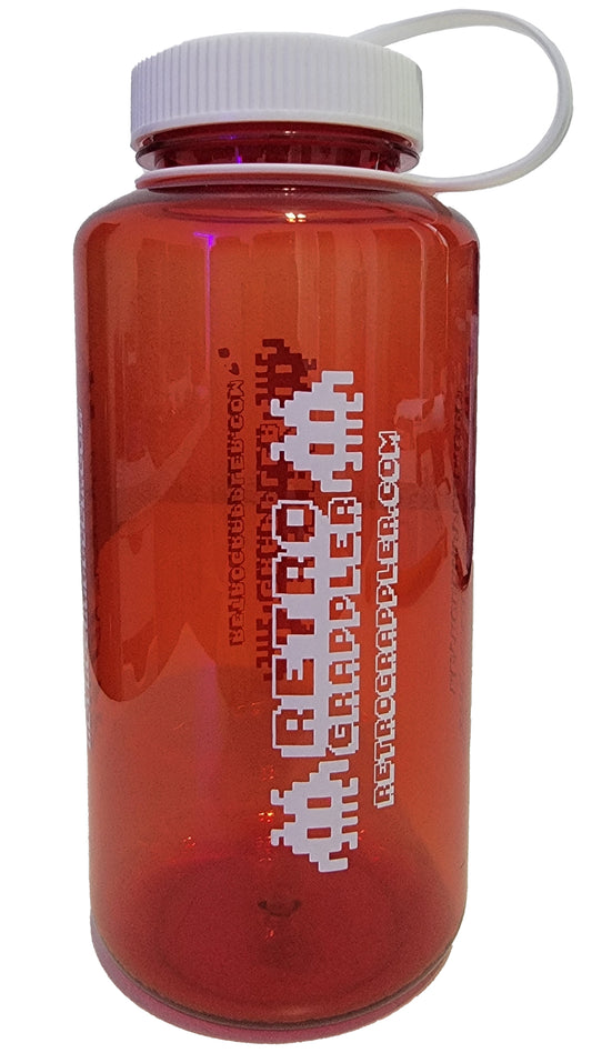 Retro Grappler 32 oz Water Bottle