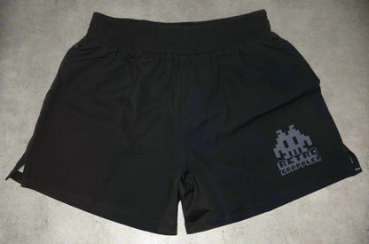 Simple Black Grappling Shorts