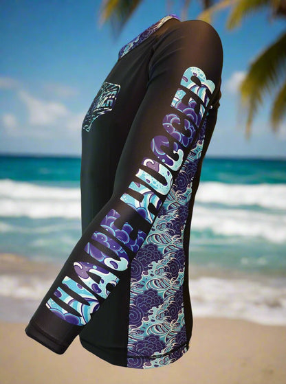 Wave Hugger Japanischer Wellen-Rashguard