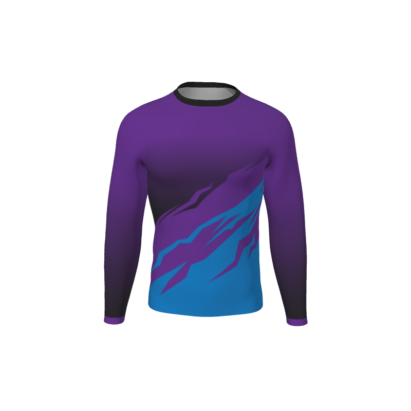 Retro Grappler Custom Magnus Long Sleeve Rash Guard. (x 8)