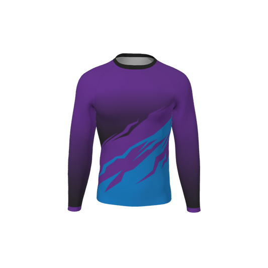 Retro Grappler Custom Magnus Long Sleeve Rash Guard. (x 8)