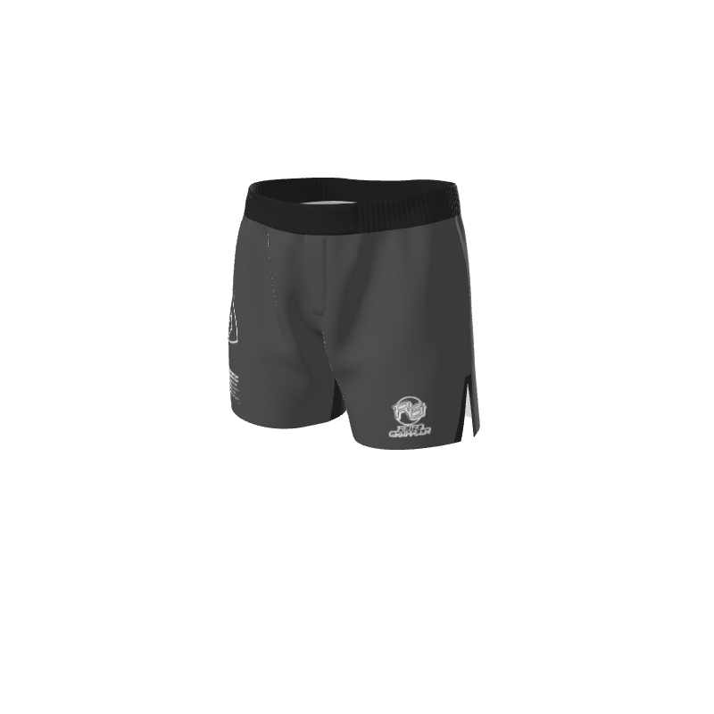 Retro Grappler Custom Solid Color Grappling Short Grappling or Muay Thai Shorts. (x 1)