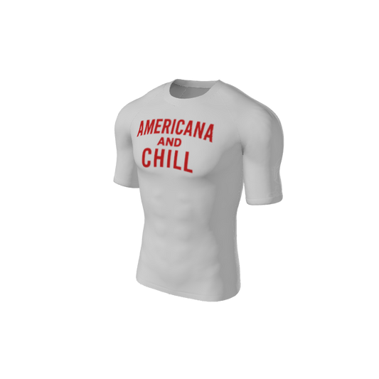 Retro Grappler Custom Single Color Short Sleeve Rash Guard. (x 1)