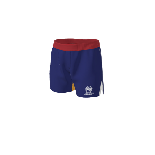 Retro Grappler Custom Solid Color Grappling Short Grappling or Muay Thai Shorts. (x 1)