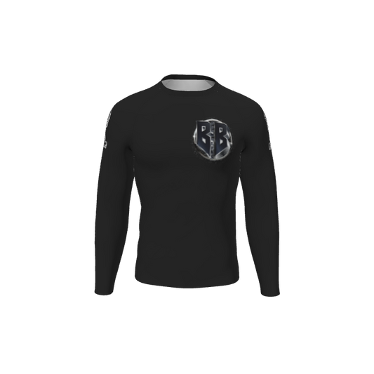 Retro Grappler Custom Magnus Long Sleeve Rash Guard. (x 1)