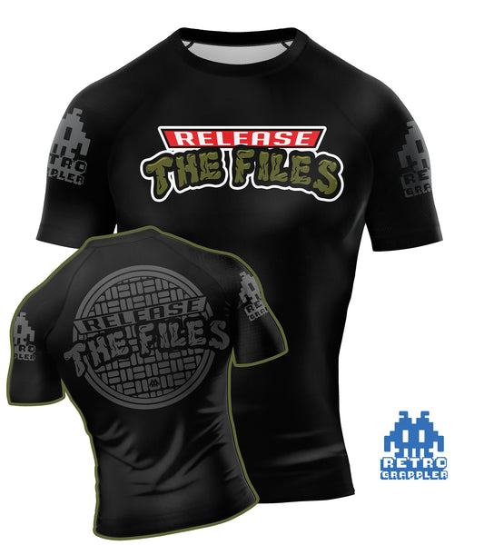 Release the Files Jiu Jitsu Rash Guard PRE-ORDER
