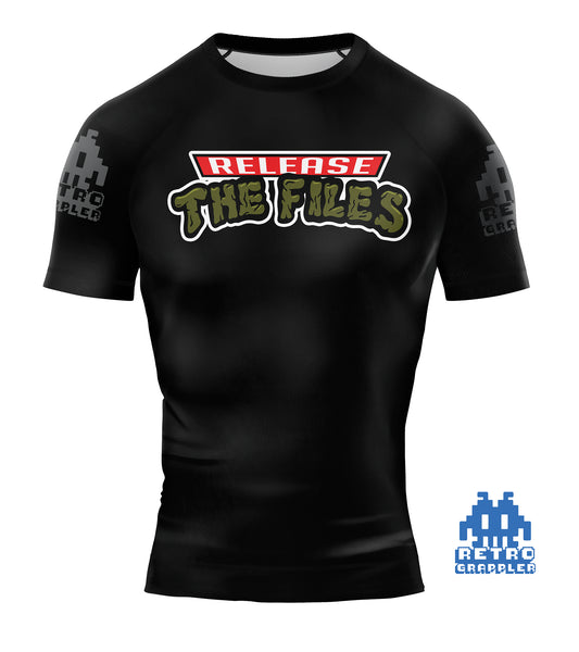 Release the Files Jiu Jitsu Rash Guard PRE-ORDER