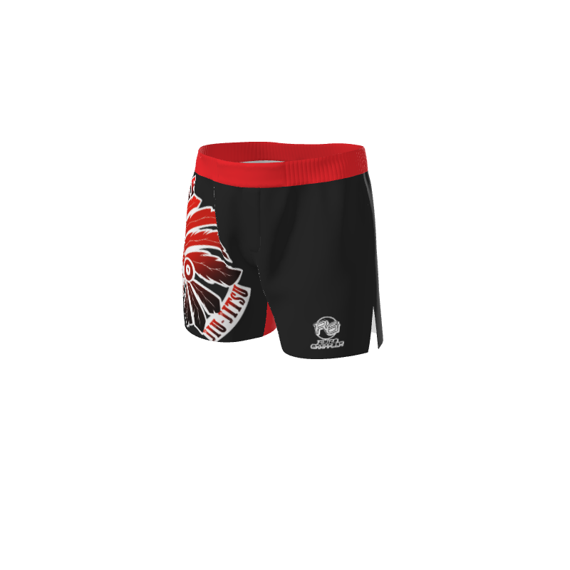 Retro Grappler Custom Solid Color Grappling Short Grappling or Muay Thai Shorts. (x 1)