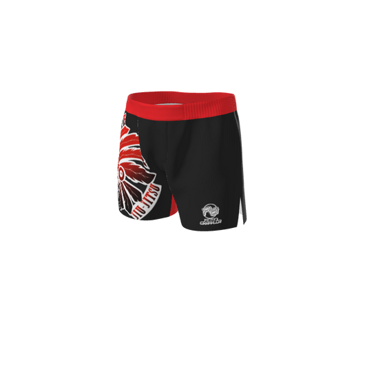 Retro Grappler Custom Solid Color Grappling Short Grappling or Muay Thai Shorts. (x 1)