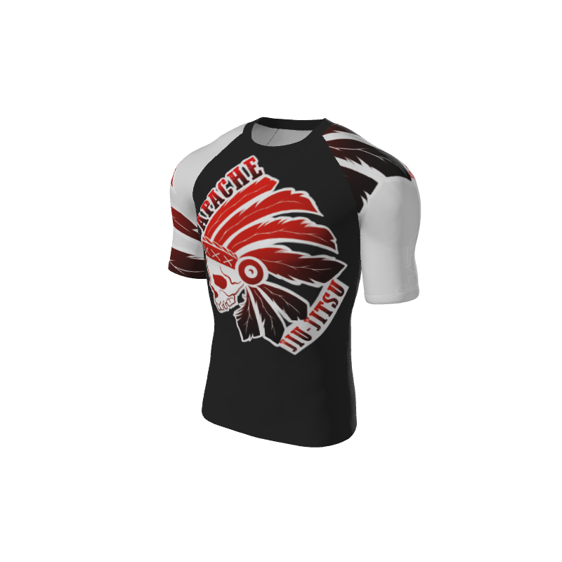 Retro Grappler Custom Sides Short Sleeve Rash Guard. (x 1)