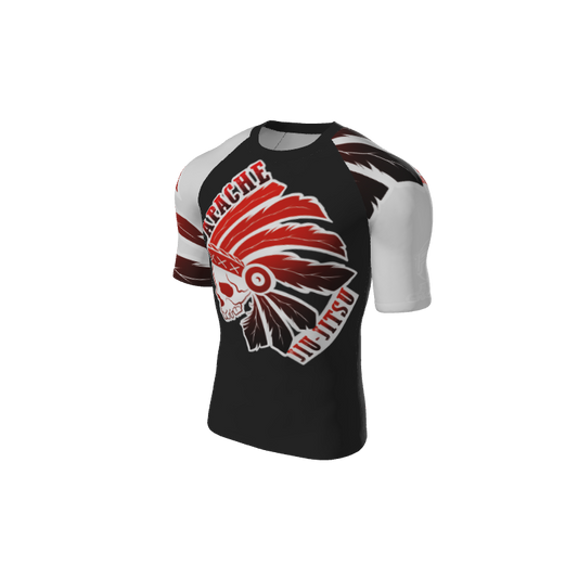 Retro Grappler Custom Sides Short Sleeve Rash Guard. (x 1)