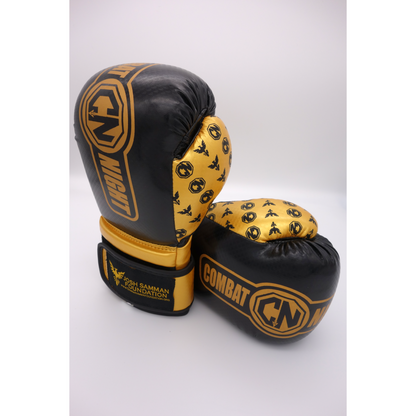 Combat Night Gold Standard Boxing Gloves 6oz Youth