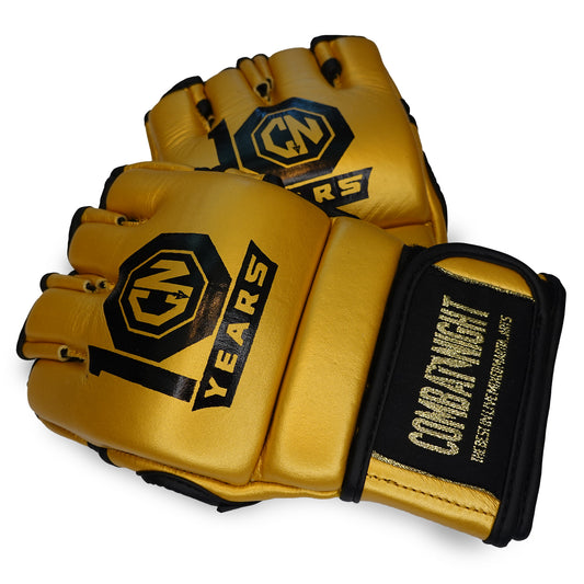 Combat Night 10 Year Anniversary MMA Gloves