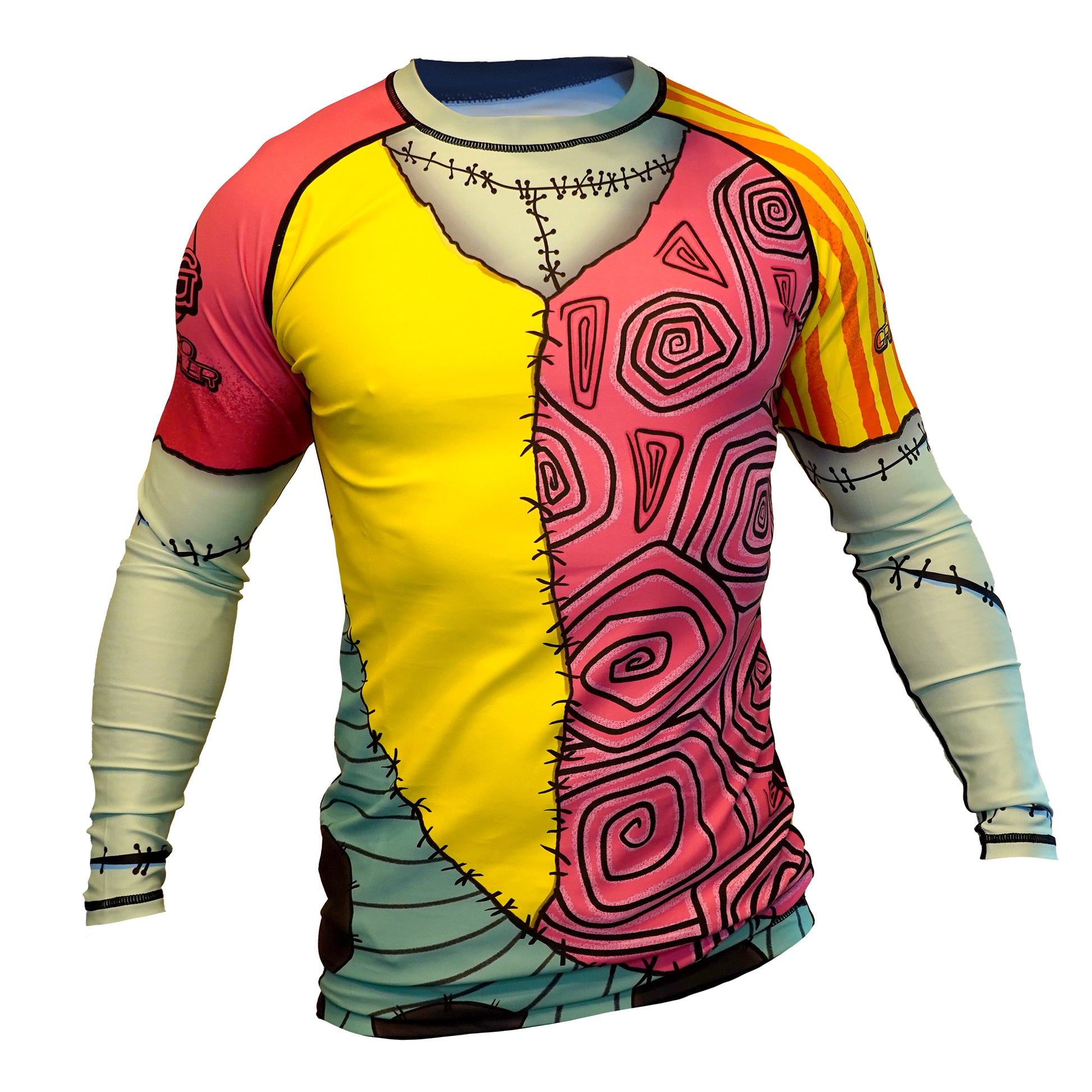 Long Sleeve BJJ Rashguard | Doll Face Nightmare Top