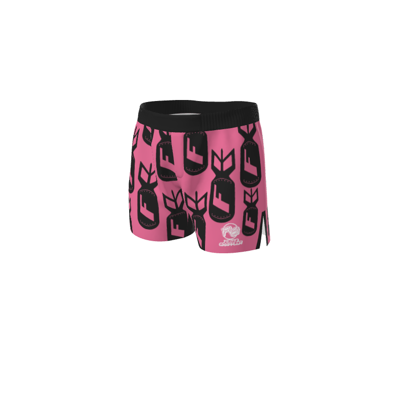 Retro Grappler Custom Solid Color Grappling Short Grappling or Muay Thai Shorts. (x 1)